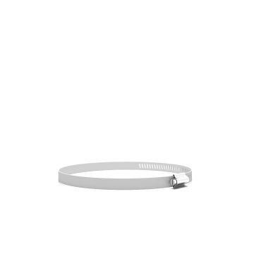 Stainless Steel Worm/Hose Clamp - 155 to 178mm (6" to 7") - Qty: 20